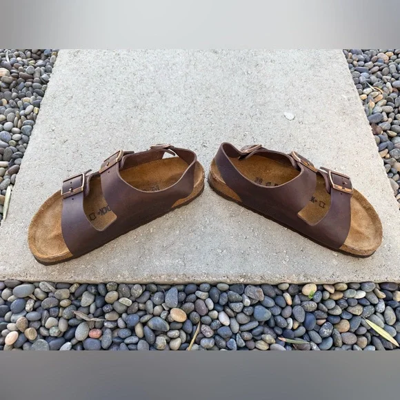 Birkenstock Milano Leather Sandals size 38 - Picture 4 of 8